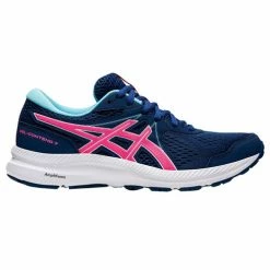 Wholesale 🎁 ASICS Gel Contend 7 👩 Women's Running 👟 Shoes Navy/Pink ✨