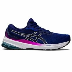 Hot Sale 🔥 ASICS GT-1000 11 👩 Women's Running 👟 Shoes Navy Blue 👍