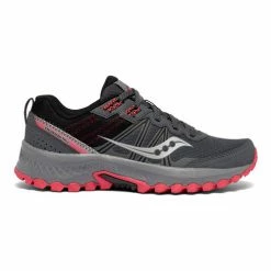 New ✨ Saucony Grid Excursion TR14 👩 Women's Running 👟 Shoes Charcoal Combo 😀