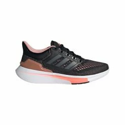 Discount 🛒 Adidas EQ21 Run 👩 Women's Running 👟 Shoes Black/Pink 🎁