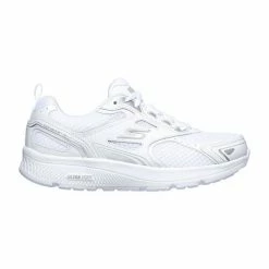 Deals ✨ Skechers Go Run Consistent 👩 Women's Running 👟 Shoes White/Silver 🧨