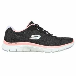 Brand new 😉 Skechers Flex Appeal 4.0 👩 Women's Running 👟 Shoes Black Combo ✔️