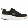 Best Pirce 👏 Skechers GOrun Elevate 👩 Women's Wide Running 👟 Shoes Black/White ⭐