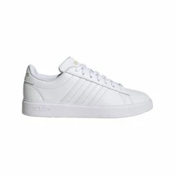 Promo ๐ Adidas Grand Court 2.0 ๐ฉ Women's Lifestyle ๐ Shoes White Gold โจ