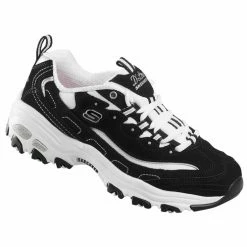Coupon ⭐ Skechers D'Lites Biggest Fan 👩 Women's Lifestyle 👟 Shoes Black/White 🔔