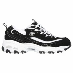 Brand new โจ Skechers Dlites Biggest Fan ๐ฉ Women's Wide Lifestyle ๐ Shoes Black/White ๐
