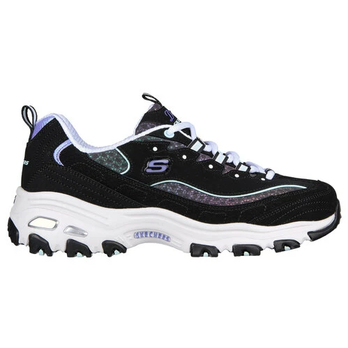 New ๐ Skechers D'Lites Iridescent Mesh ๐ฉ Women's Lifestyle ๐ Shoes Black Combo ๐ 3 New ๐ Skechers D'Lites Iridescent Mesh ๐ฉ Women's Lifestyle ๐ Shoes Black Combo ๐