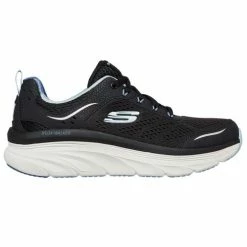 Wholesale 😉 Skechers D'Lux Walker Infinite Motion 👩 Women's Walking 👟 Shoes Black/Blue 😀