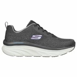 Flash Sale 💯 Skechers D'Lux Walker Daily Beauty 👩 Women's Walking 👟 Shoes Charcoal 🥰