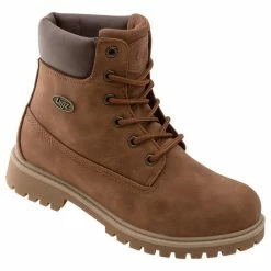 Top 10 ⭐ Lugz Rucker Hi Slip-Resistant 👩 Women's Work 🥾 Boots Rust 💯