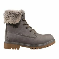 Best Sale ⭐ Lugz Rucker Hi Fur 👩 Women's 🥾 Boots Gray 🎁