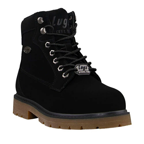 New π Lugz Regiment Hi Steel Toe π© Women's Work π₯Ύ Boots Black π 4 New π Lugz Regiment Hi Steel Toe π© Women's Work π₯Ύ Boots Black π - Image 2