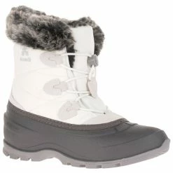 Promo 😀 Kamik Impulse 3 Lo 👩 Women's Cold-Weather 🥾 Boots White 🎁