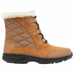 Flash Sale ❤️ Columbia Ice Maiden Shorty 👩 Women's Cold-Weather 🥾 Boots Brown/Black 🔥