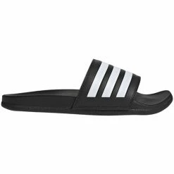 Top 10 ✨ Adidas Adilette Comfort Unisex Slides Black/White 👏
