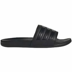 Coupon 🌟 Adidas Adilette Comfort Unisex Slides Black/Black ⭐