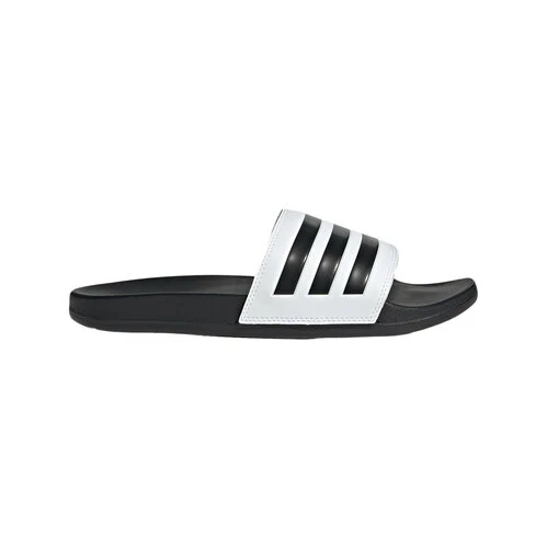 Deals π Adidas Adilette Comfort Unisex Slides White/Black π 3 Deals π Adidas Adilette Comfort Unisex Slides White/Black π