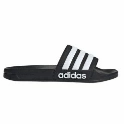 Deals 🧨 Adidas Adilette Shower Unisex Slides Black/White 😀
