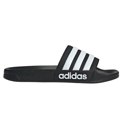 Deals 𧨠Adidas Adilette Shower Unisex Slides Black/White π 3 Deals 𧨠Adidas Adilette Shower Unisex Slides Black/White π