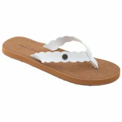 Best reviews of 😉 Maui & Sons Niki 👩 Women's Flip Flop 🩴 Sandals White 😀