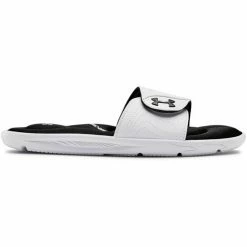 Best reviews of 🔥 Under Armour Ignite IX 👩 Women's Slide 🩴 Sandals White/Black 🔥