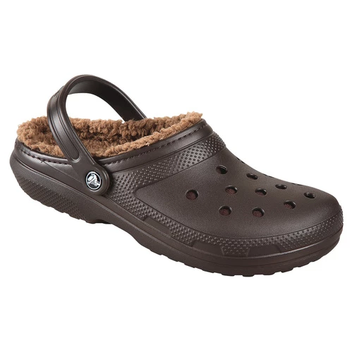 Buy ❤️ Crocs Classic Fuzz-Lined Clogs Brown ✨ 3 Buy ❤️ Crocs Classic Fuzz-Lined Clogs Brown ✨