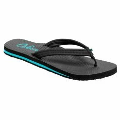 Outlet ❤️ Cobian Aqua Bounce 👩 Women's 🩴 Sandals Black/Teal 🔥