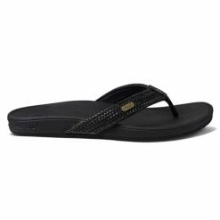 Wholesale 🥰 Reef Sandbar 👩 Women's Flip-Flops Black ❤️