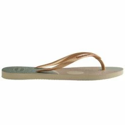 Cheapest ❤️ Havaianas Slim Palette Glow 👩 Women's Flip-Flops Sand Combo ✨