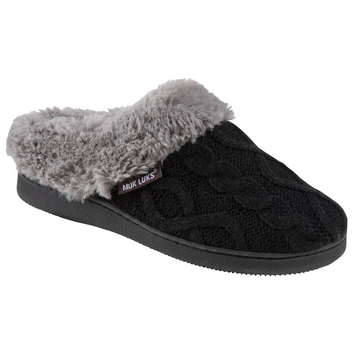 Hot Sale โ Muk Luks Susanna ๐ฉ Women's Clogs Black/Gray ๐ 3 Hot Sale โ Muk Luks Susanna ๐ฉ Women's Clogs Black/Gray ๐