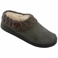 Flash Sale 🛒 Clarks Augusta 👩 Women's Slippers Gray 🛒